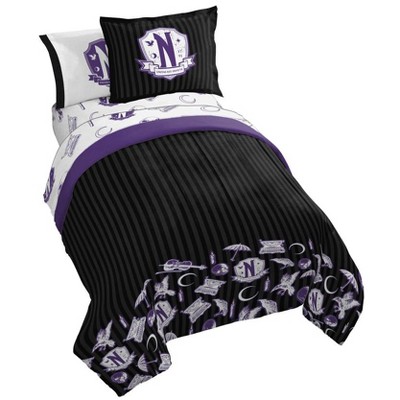 Jay Franco Wednesday Addams Bed Set