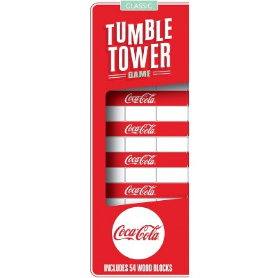 MasterPieces Games - Coca-Cola Wood Block Tumble Tower