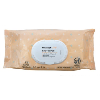McKesson Baby Wipes with Aloe and Vitamin E