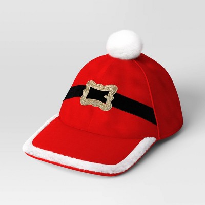 Christmas Santa Belt Baseball Hat with White Trim - Wondershop™