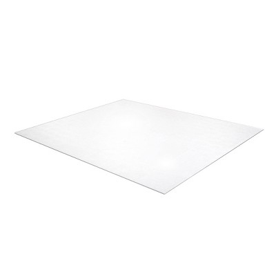 Floortex - Ultimat XXL Polycarbonate Rectangular Chair Mat for Hard Floors Clear