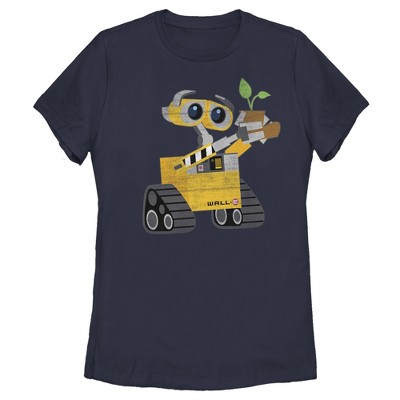 Women's Wall-E Earth Day The Plant in the Boot T-Shirt