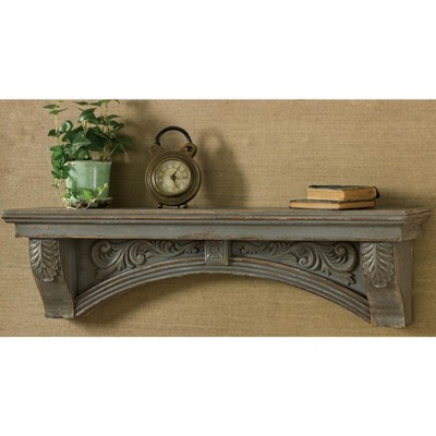 Park Designs Mantle Shelf Aged Gray