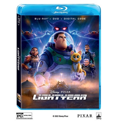 Lightyear (Blu-ray + DVD + Digital)