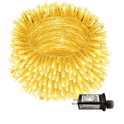Itopfox 200 LED Warm White String Lights, 66ft Connectable Indoor Outdoor Twinkle Fairy Lights for Bedroom, Wedding, Tree, Yard, Patio, Classroom