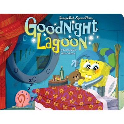 Spongebob Squarepants: Goodnight Lagoon - (Board Book) by  Editors of Studio Fun International (Board Book)