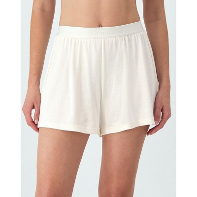 Hanes Originals Women’s SuperSoft Comfywear Rib Sleep Shorts