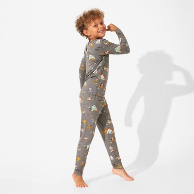 Bellabu Bear Trick or Treaters Bamboo Kids Pajamas