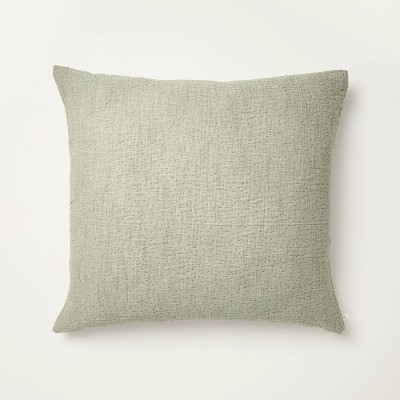 26"x26" Gauze Stitch Pin Dot Euro Throw Pillow Cover - Hearth & Hand™ with Magnolia