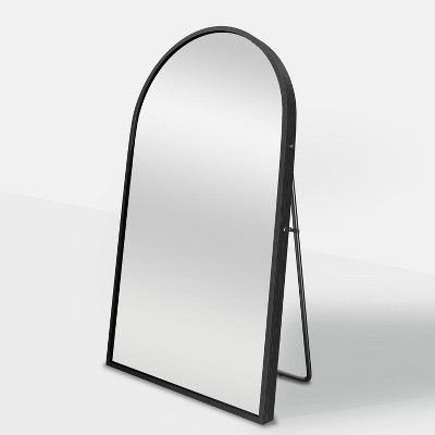 PexFix Full Length Arched Free Standing Body Mirror Metal Framed Wall Mirror Large Floor Mirror