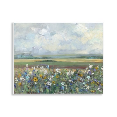 Stupell Industries County Meadow Clouds Overhead Wall Plaque Art