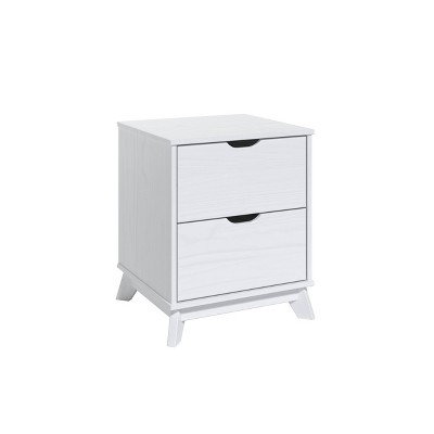 Pensy Solid Wood Mid-Century Modern 2 Drawer Nightstand - Powell