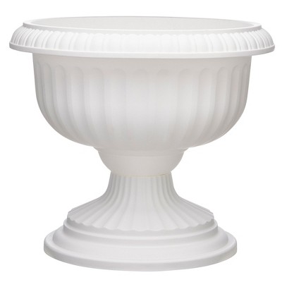 Southern Patio Dynamic Design Outdoor  Resin Grecian Urn Planter Pot
