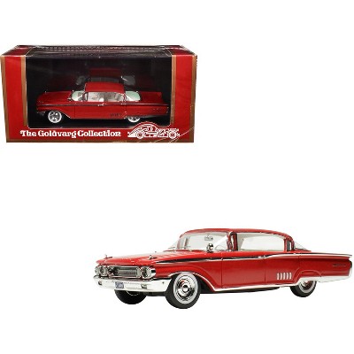 1960 Mercury Park Lane 4 Door Sedan Signal Red with White Interior Limited Edition 1/43 Model Car by Goldvarg Collection