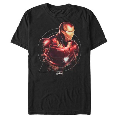 Men's Marvel Avengers: Endgame Iron Man Portrait T-Shirt