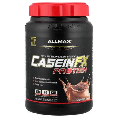 ALLMAX Casein-FX™, 100% Casein Micellar Source Protein, Chocolate, 2 lbs (907 g)