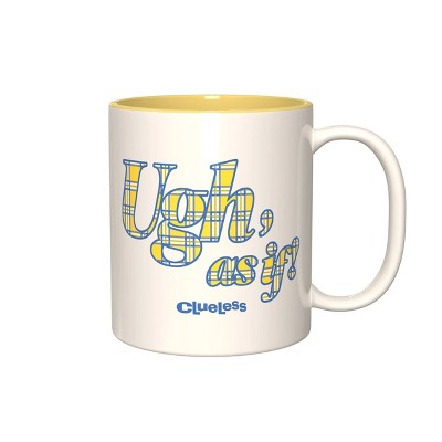 Zak Designs 11.5 fl oz License Mugs "Clueless As If"