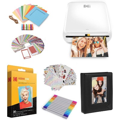 KODAK Step Wireless Photo Printer Gift Bundle
