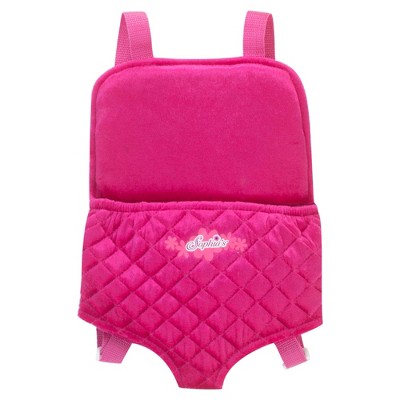 Sophia’s Hands Free Front/Back Carrier for Dolls, Hot Pink