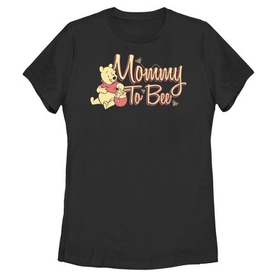 Womens Winnie the Pooh Mommy To Bee T Shirt