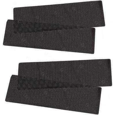 Zone Tech Cling Glare Reducer Sun Shade Side Window Sunshades Car Curtains UV Rays Visor Protection Universal Fit Protects from Sun
