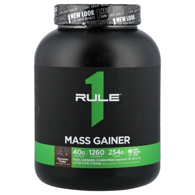 Rule One Proteins Mass Gainer, Chocolate Fudge, 5.73 lbs (2.6 kg)