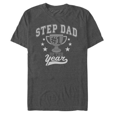 Mens Lost Gods Step Dad Trophy T Shirt