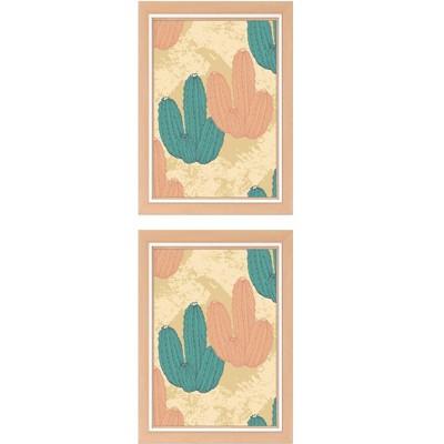 REGALWOVEN Gallery Wall Mounting or Tabletop Display Distressed Wood Grain Photo Frame 2 Pcs