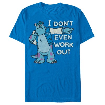Men's Monsters Inc Sulley I Don't Even Work Out T-Shirt