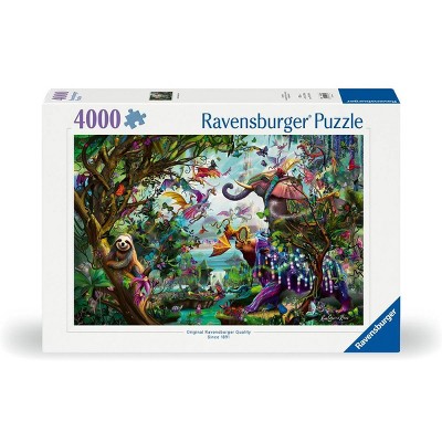 Ravensburger Tropical Dragons Jigsaw Puzzle - 4000pc: Fantasy Paperboard Puzzle for Creative Thinking