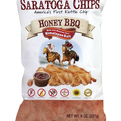 Saratoga Potato Chips Honey BBQ - 8oz