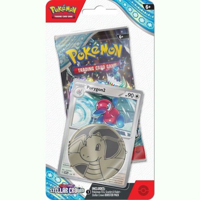 Pokemon Scarlet & Violet Stellar Crown Checklane Blister | Porygon2