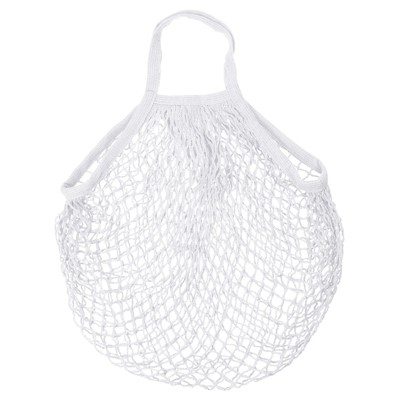 Unique Bargains Cotton Mesh Reusable Washable Grocery Bags 1 Pcs 15x13.8"