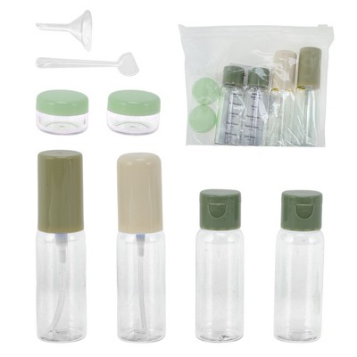 Unique Bargains Reusable Travel Container Set 6 Pcs