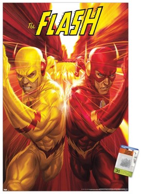 Trends International DC Comics - The Flash and The Reverse Flash - Race Unframed Wall Poster Prints