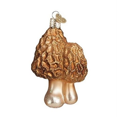 Old World Christmas Glass Blown Ornament, Morel Mushrooms