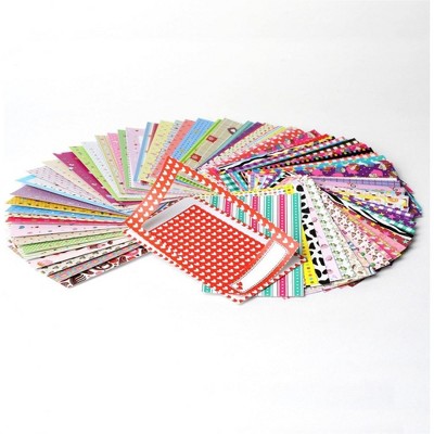 Zink Colorful, Fun & Decorative Photo Border Stickers for 2" x 3" Photo Paper (100 Pack)