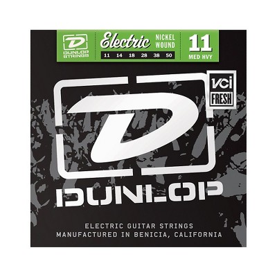 Dunlop Nickel Plated Steel Electric Guitar Strings - Medium Heavy