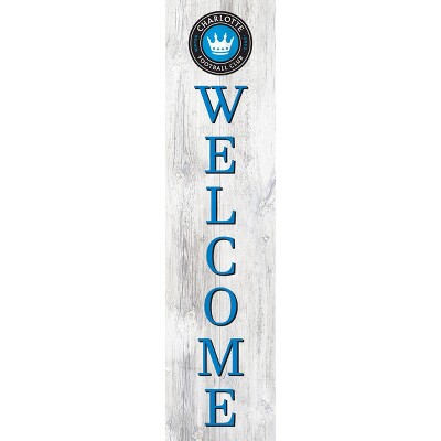 MLS Charlotte FC 48" Welcome Leaner