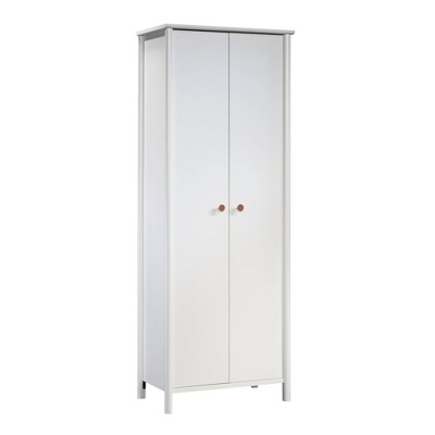 Sauder 2 Door Decorative Storage Cabinet Adjustable Shelves, MDF