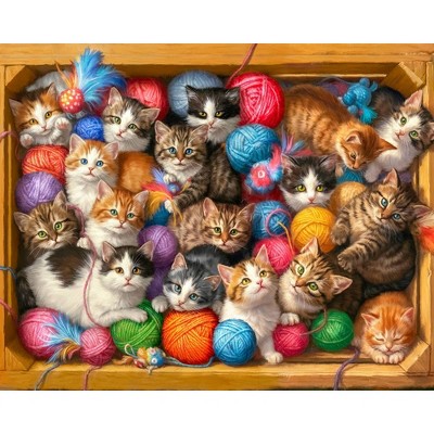 Springbok Kittens Galore 1000pc Jigsaw Puzzle
