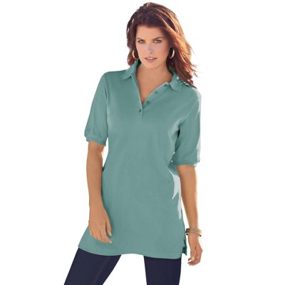 Roaman's Oversized Polo Tunic