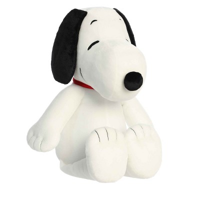 Aurora X-Large Jumbo Floppy Snoopy Peanuts Adorable Stuffed Animal White 33"
