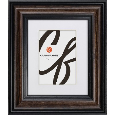 Potomac Walnut Picture Frame, Matted