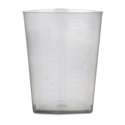 McKesson Graduated Container 1,000 mL (32 oz.) Polypropylene Without Closure 200 pcs