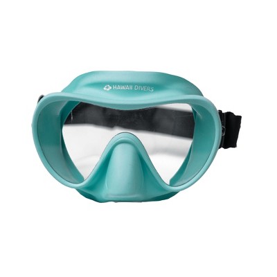 Hawaii Divers Deep Sea Adult Snorkel Mask – Teal/Black