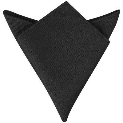 INSPIRE CHIC Men's Cotton Solid Color Formal Suit Pocket Squares