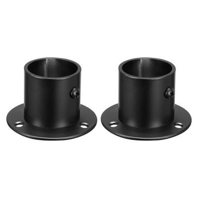 Unique Bargains Stainless Steel Adjustable Corrosion Resistance Rod Holder Support Brackets