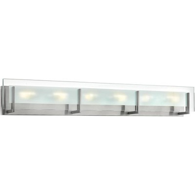 Hinkley Latitude 37 1/2" Wide Modern Brushed Nickel Bath Light