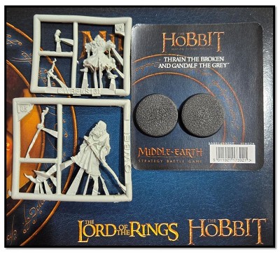 Thráin the Broken and Gandalf™ the Grey Lord of the Rings Middle-Earth